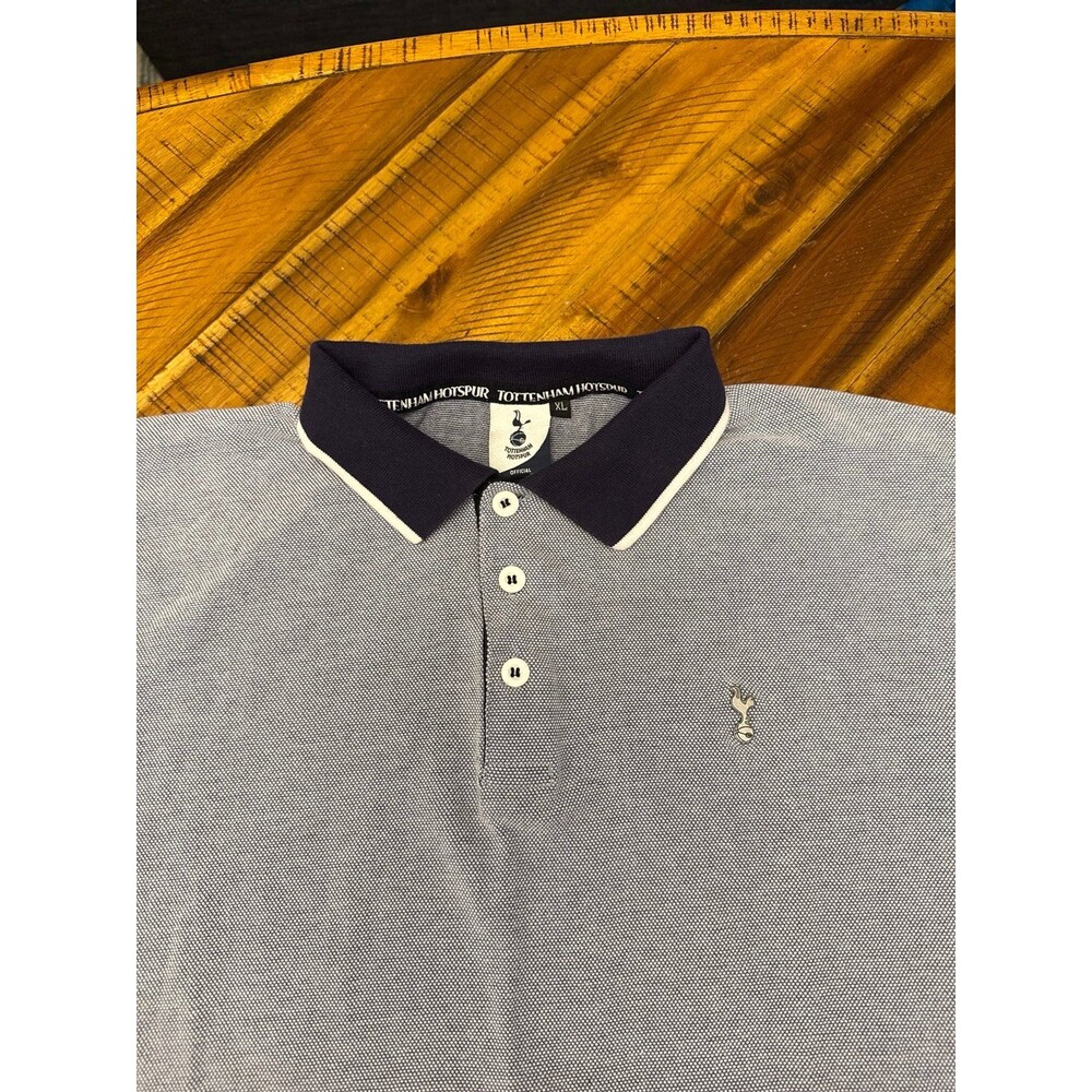 Tottenham Hotspur FC Polo Youth XL Blue Navy EPL Soccer Football